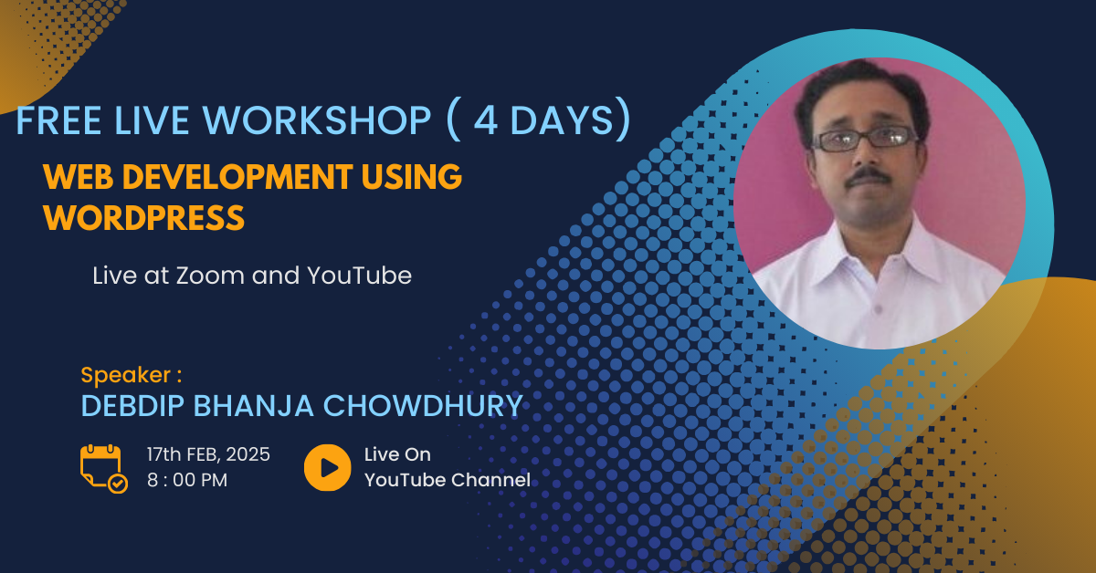 Website Development Using WordPress Free Workshop ( 4 Days )